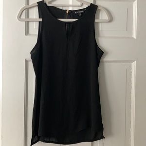 Black Sleeveless Blouse